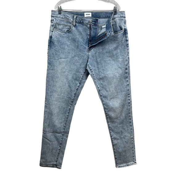 Hudson Jeans Zane Skinny Stretch Zip Fly 5 Pocket Blue Men Size 36W - Picture 3 of 8